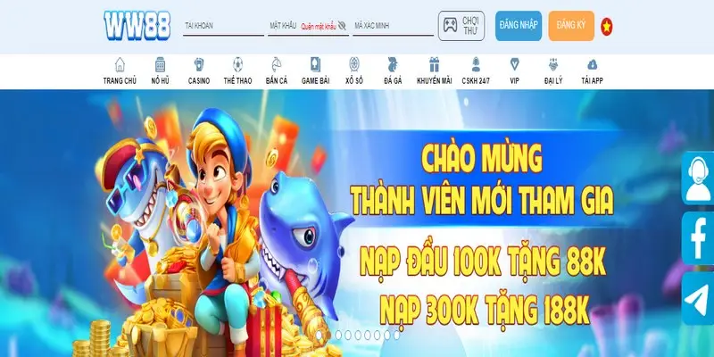 Thông tin tổng quan về nhà cái WW88 hiện nay